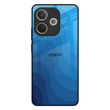 Blue Wave Abstract Oppo A5 Pro 5G Glass Back Cover Online