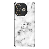 Satin White Marble Oppo A5 Pro 5G Glass Back Cover Online