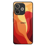 Magma Color Pattern Oppo A5 Pro 5G Glass Back Cover Online
