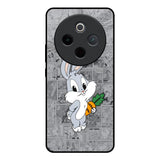 Cute Baby Bunny Vivo T4 5G Glass Back Cover Online