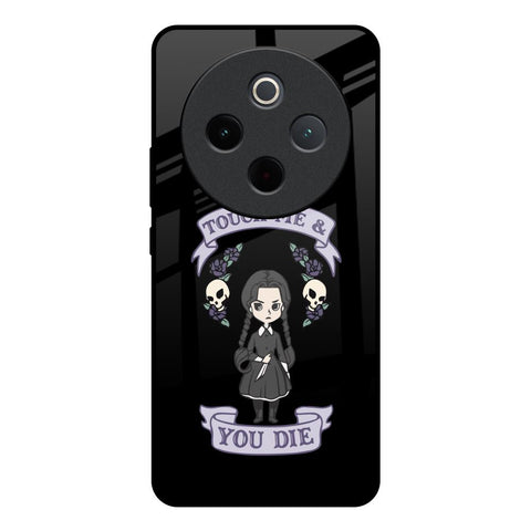 Touch Me & You Die Vivo T4 5G Glass Back Cover Online