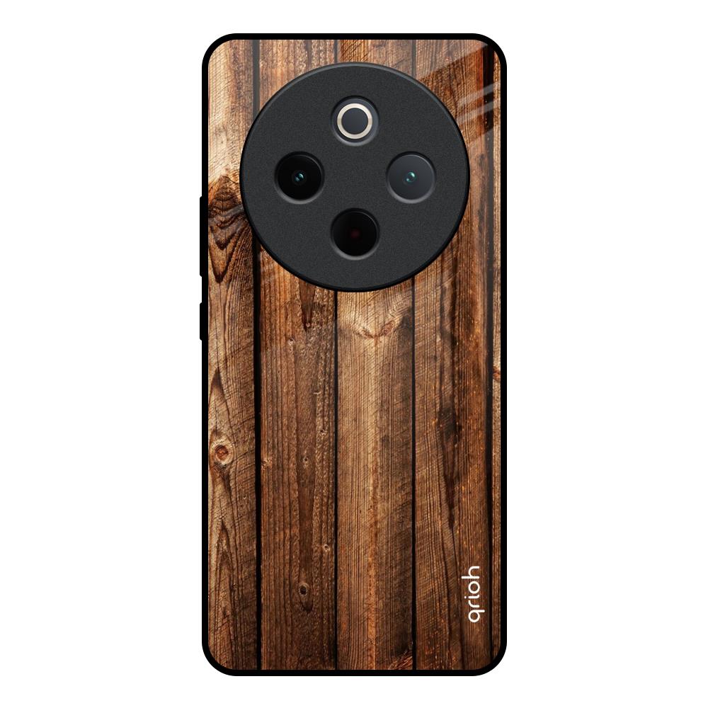 Timber Printed Vivo T4 5G Glass Back Cover Online