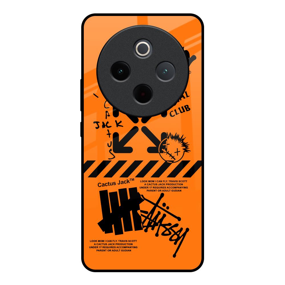 Anti Social Club Vivo T4 5G Glass Back Cover Online