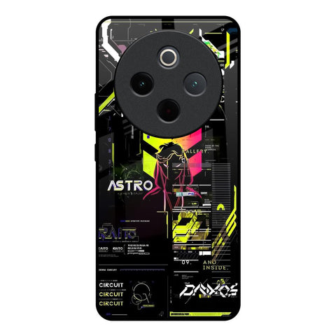 Astro Glitch Vivo T4 5G Glass Back Cover Online