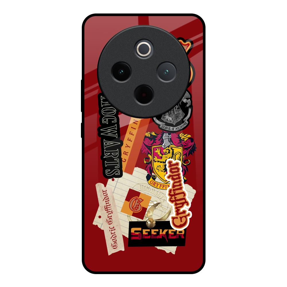 Gryffindor Vivo T4 5G Glass Back Cover Online