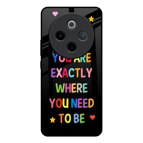 Magical Words Vivo T4 5G Glass Back Cover Online