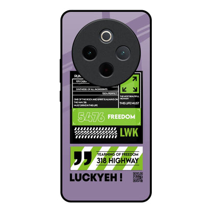 Run & Freedom Vivo T4 5G Glass Back Cover Online