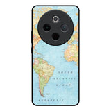 Travel Map Vivo T4 5G Glass Back Cover Online
