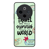 Travel Stamps Vivo T4 5G Glass Back Cover Online