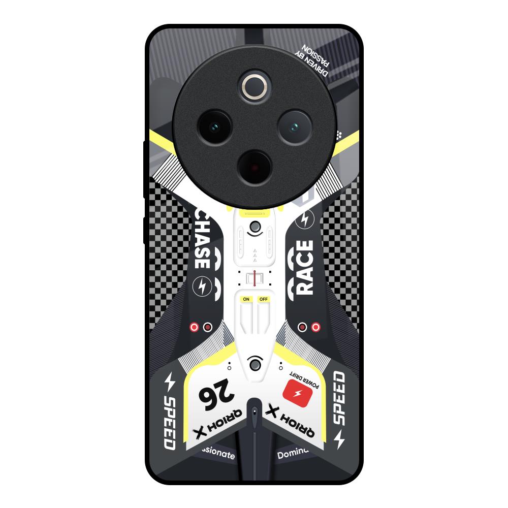 Car Enthusiast Vivo T4 5G Glass Back Cover Online