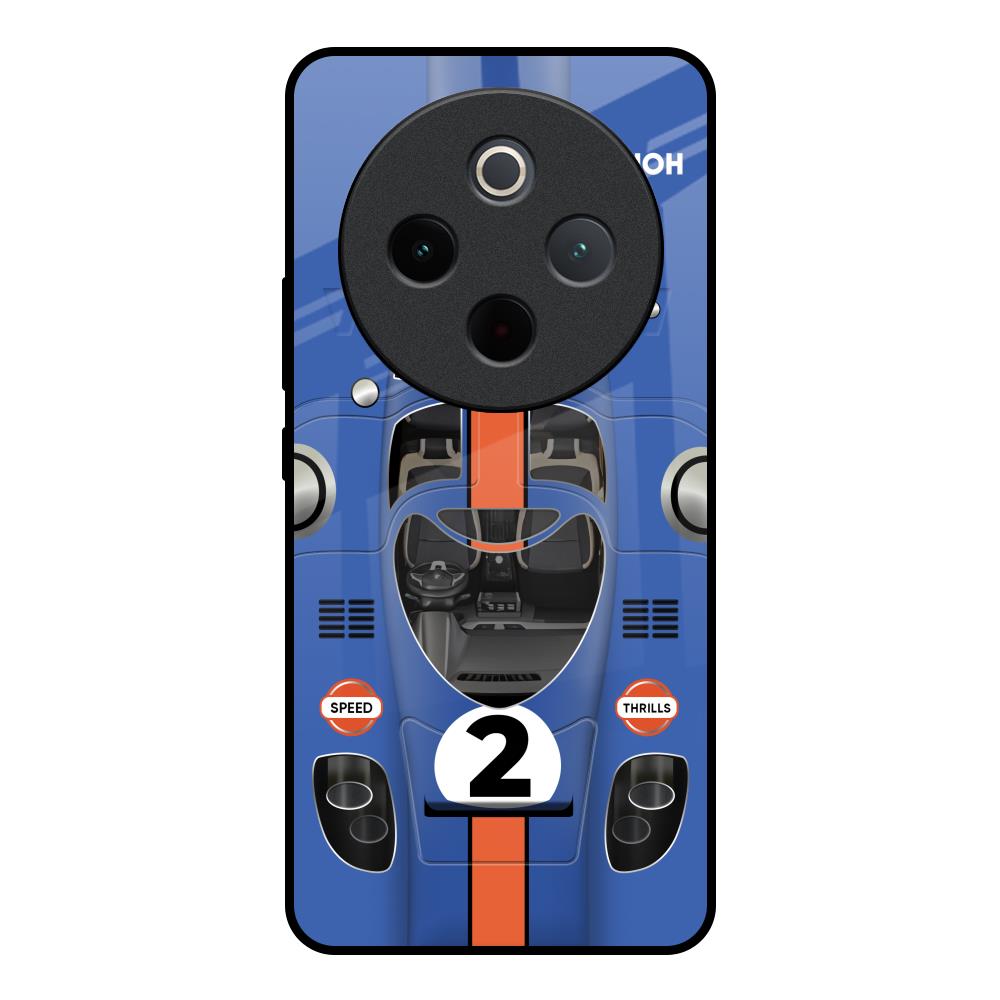 Car Adiction Vivo T4 5G Glass Back Cover Online