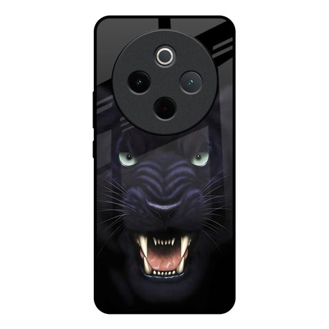 Angry Black Tiger Vivo T4 5G Glass Back Cover Online