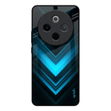 Vertical Blue Arrow Vivo T4 5G Glass Back Cover Online
