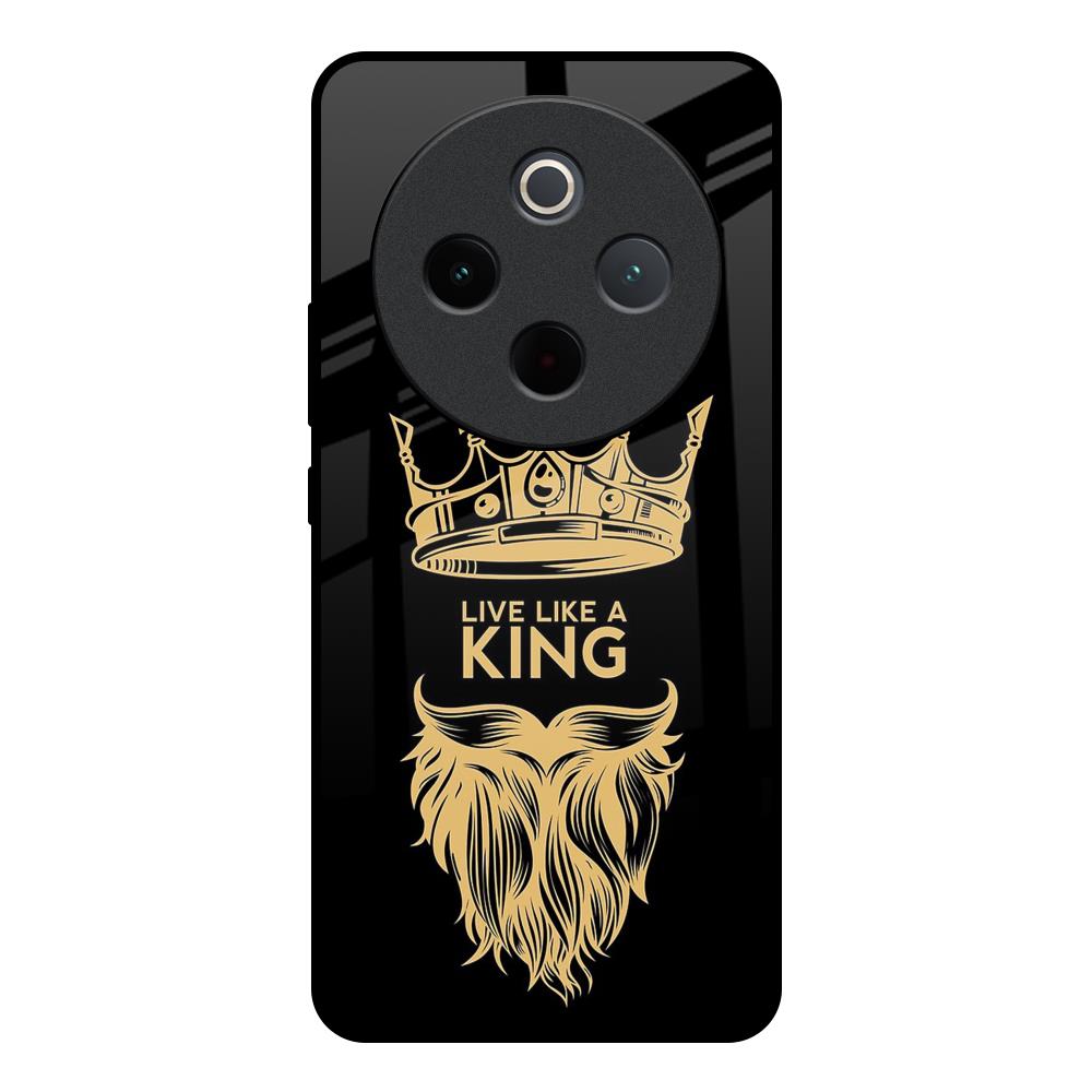 King Life Vivo T4 5G Glass Back Cover Online