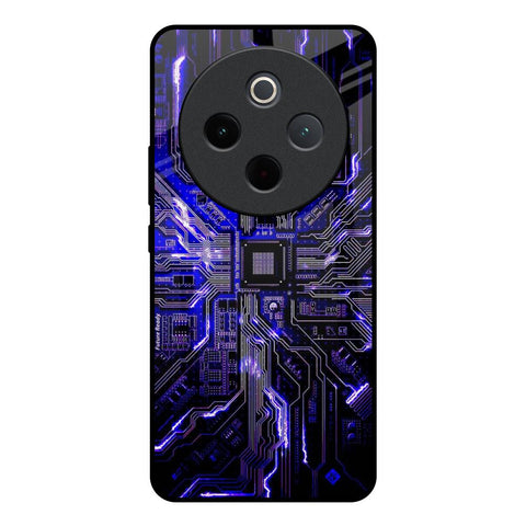 Techno Color Pattern Vivo T4 5G Glass Back Cover Online