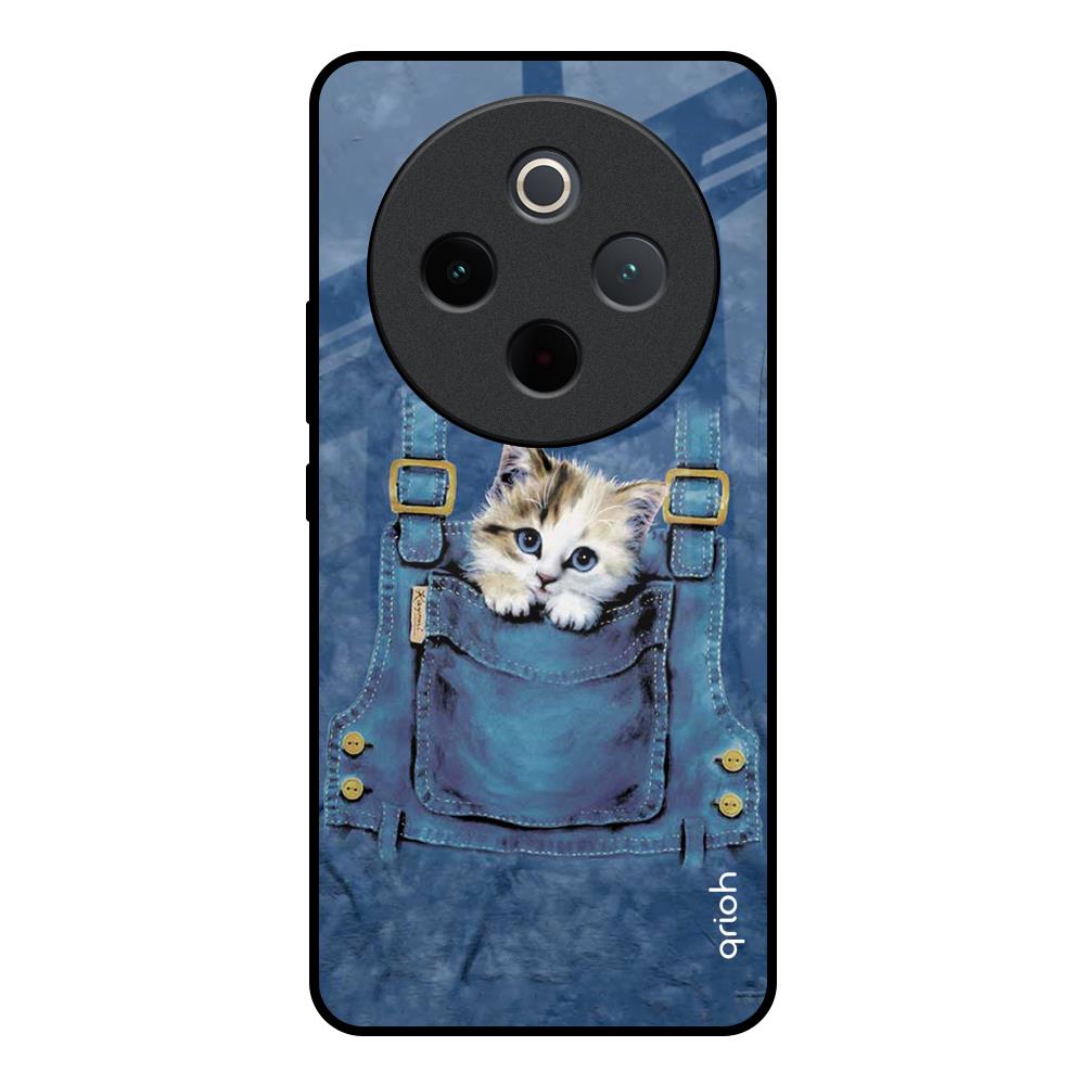 Kitty In Pocket Vivo T4 5G Glass Back Cover Online