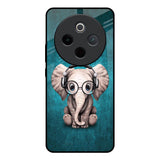 Adorable Baby Elephant Vivo T4 5G Glass Back Cover Online
