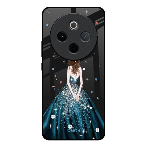 Queen Of Fashion Vivo T4 5G Glass Back Cover Online