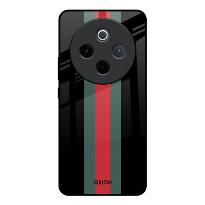 Vertical Stripes Vivo T4 5G Glass Back Cover Online