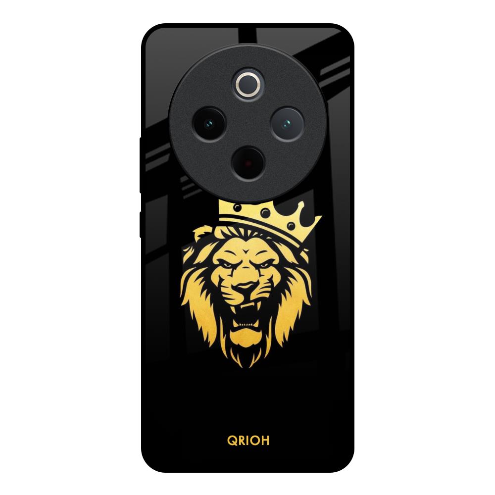 Lion The King Vivo T4 5G Glass Back Cover Online