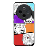 Anime Sketch Vivo T4 5G Glass Back Cover Online