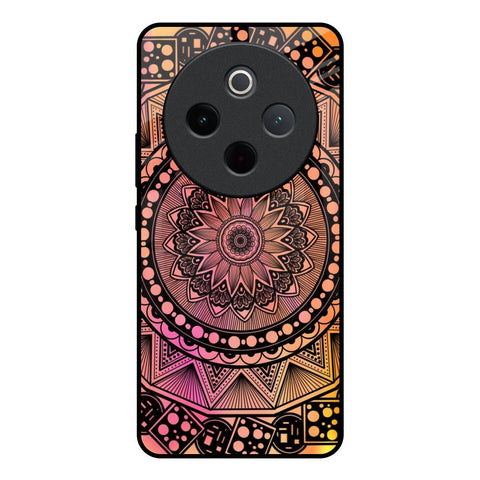 Floral Mandala Vivo T4 5G Glass Back Cover Online