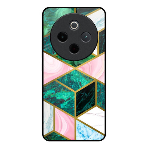 Seamless Green Marble Vivo T4 5G Glass Back Cover Online