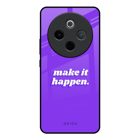 Make it Happen Vivo T4 5G Glass Back Cover Online