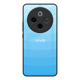 Wavy Blue Pattern Vivo T4 5G Glass Back Cover Online