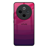 Wavy Pink Pattern Vivo T4 5G Glass Back Cover Online