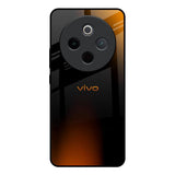 Orange Black Fusion Vivo T4 5G Glass Back Cover Online