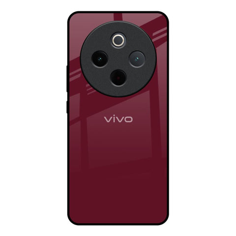 Classic Burgundy Vivo T4 5G Glass Back Cover Online