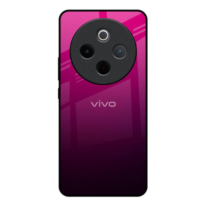 Purple Ombre Pattern Vivo T4 5G Glass Back Cover Online