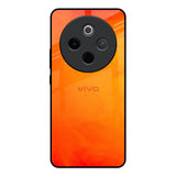 Tangy Orange Vivo T4 5G Glass Back Cover Online