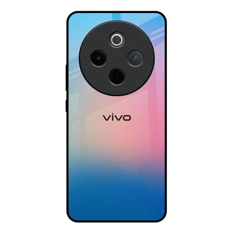 Blue & Pink Ombre Vivo T4 5G Glass Back Cover Online