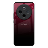 Wine Red Vivo T4 5G Glass Back Cover Online