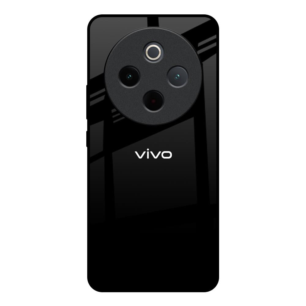Jet Black Vivo T4 5G Glass Back Cover Online