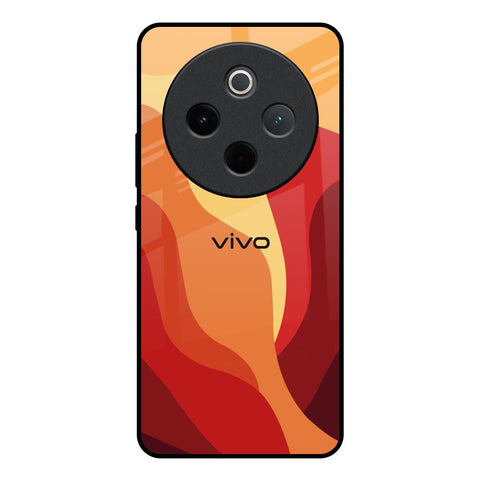 Magma Color Pattern Vivo T4 5G Glass Back Cover Online