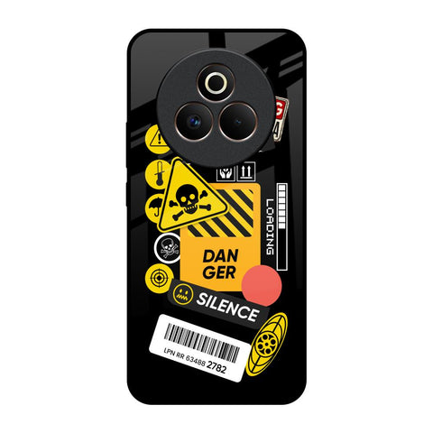 Danger Signs Realme P3 Pro 5G Glass Back Cover Online