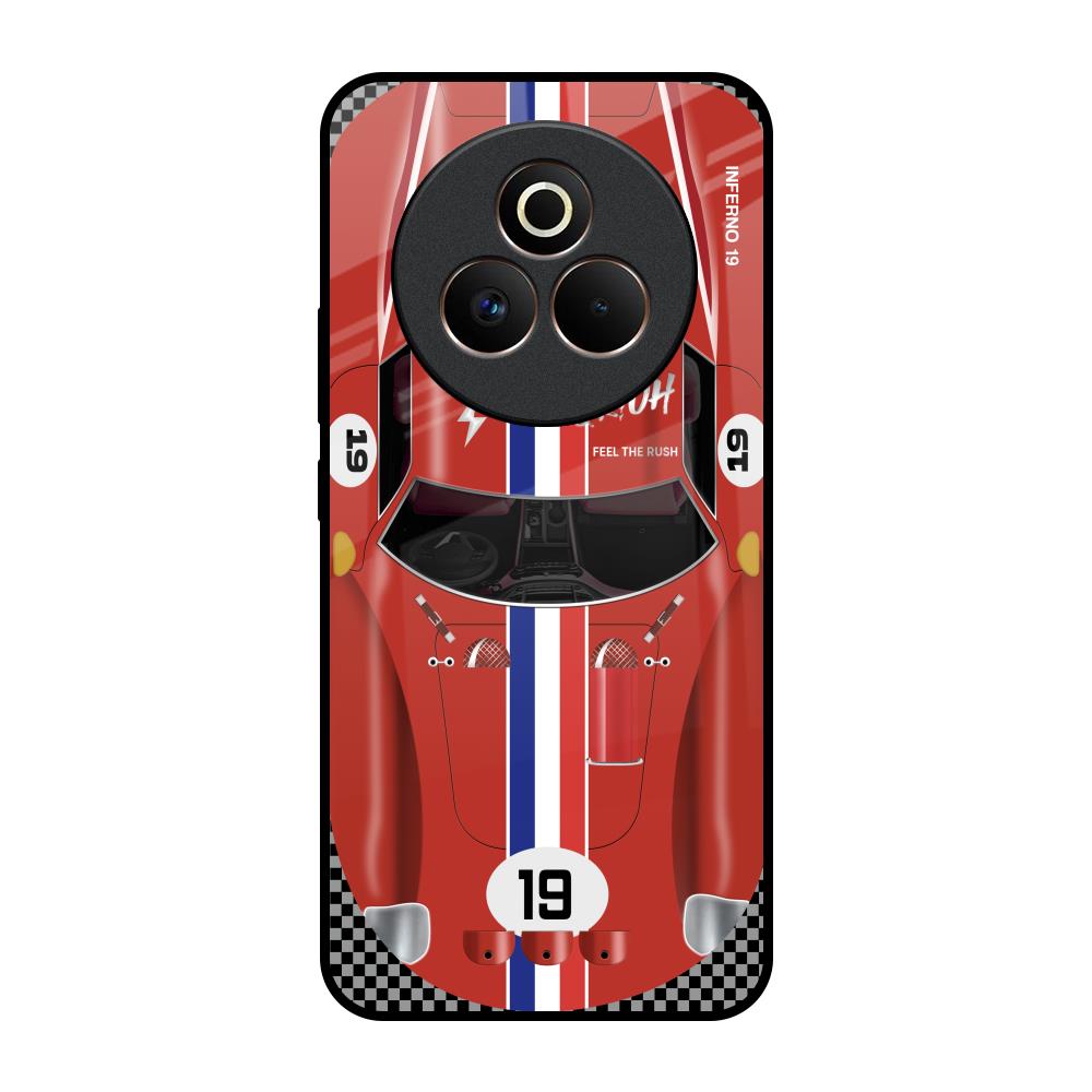 Racing Vintage Realme P3 Pro 5G Glass Back Cover Online