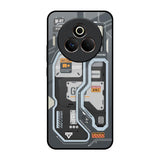 Retro Futuristic Realme P3 Pro 5G Glass Back Cover Online