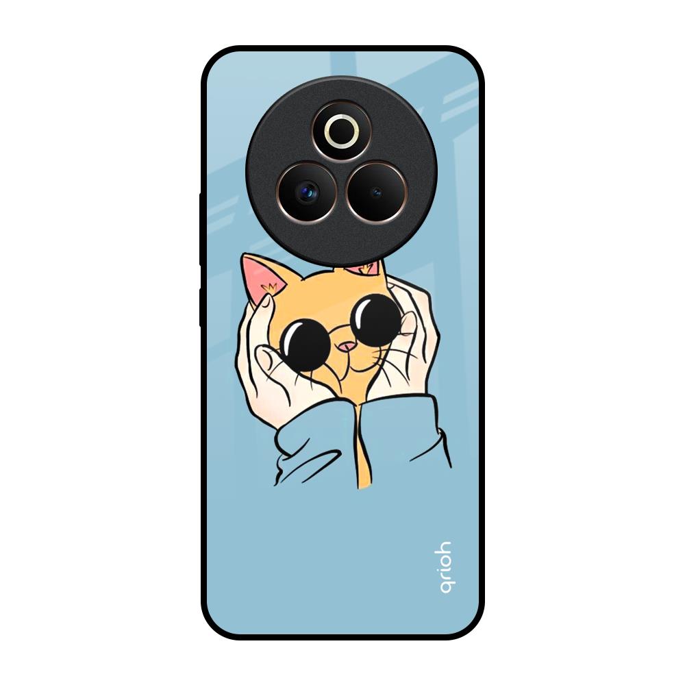 Adorable Cute Kitty Realme P3 Pro 5G Glass Back Cover Online