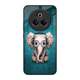 Adorable Baby Elephant Realme P3 Pro 5G Glass Back Cover Online