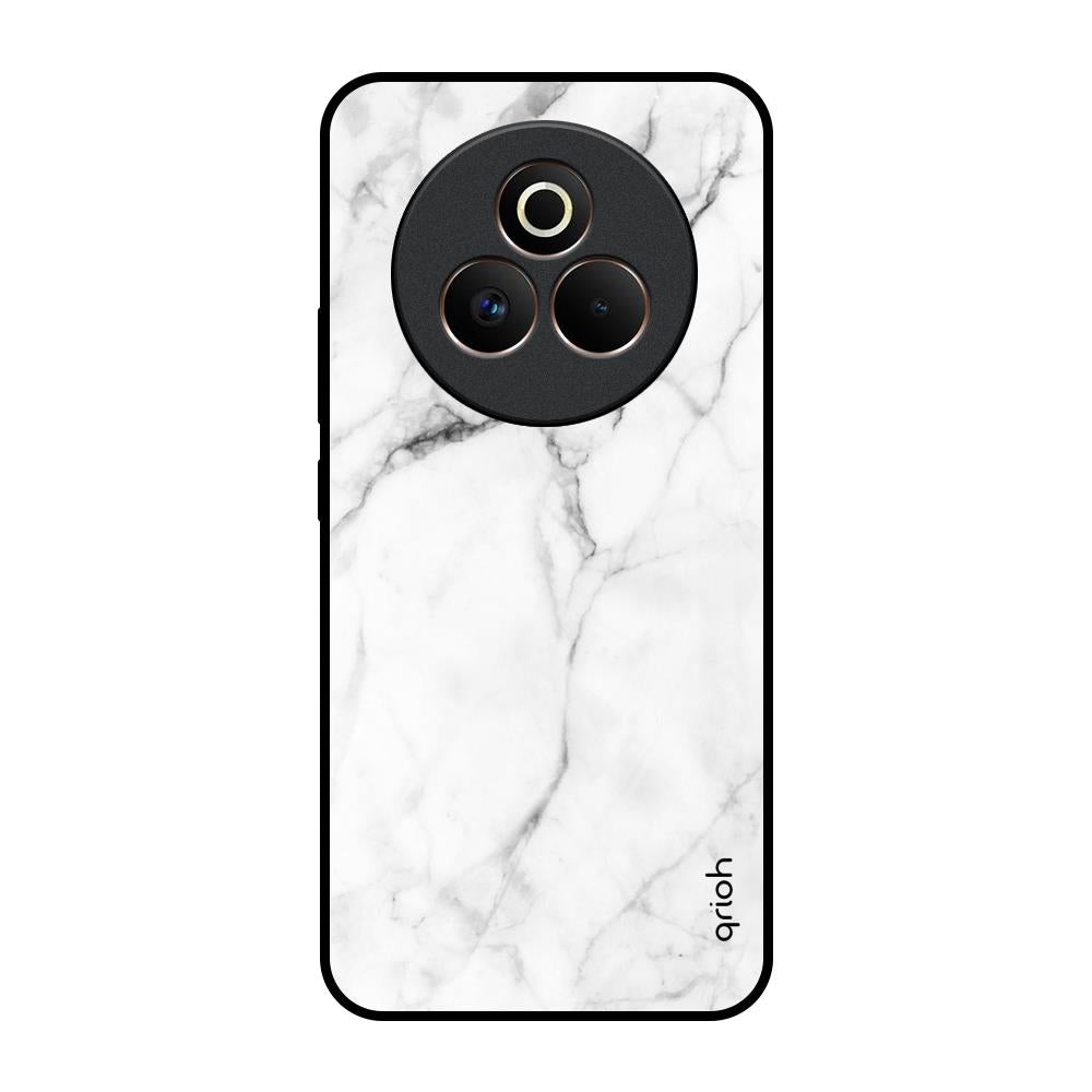 Modern White Marble Realme P3 Pro 5G Glass Back Cover Online