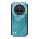 Blue Golden Glitter Realme P3 Pro 5G Glass Back Cover Online