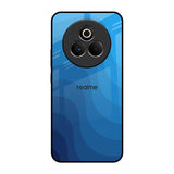 Blue Wave Abstract Realme P3 Pro 5G Glass Back Cover Online