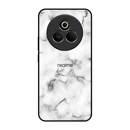 Satin White Marble Realme P3 Pro 5G Glass Back Cover Online