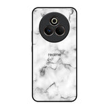 Satin White Marble Realme P3 Pro 5G Glass Back Cover Online