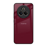 Classic Burgundy Realme P3 Pro 5G Glass Back Cover Online