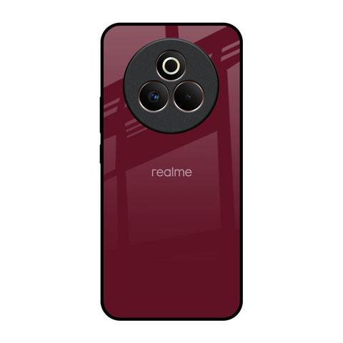 Classic Burgundy Realme P3 Pro 5G Glass Back Cover Online